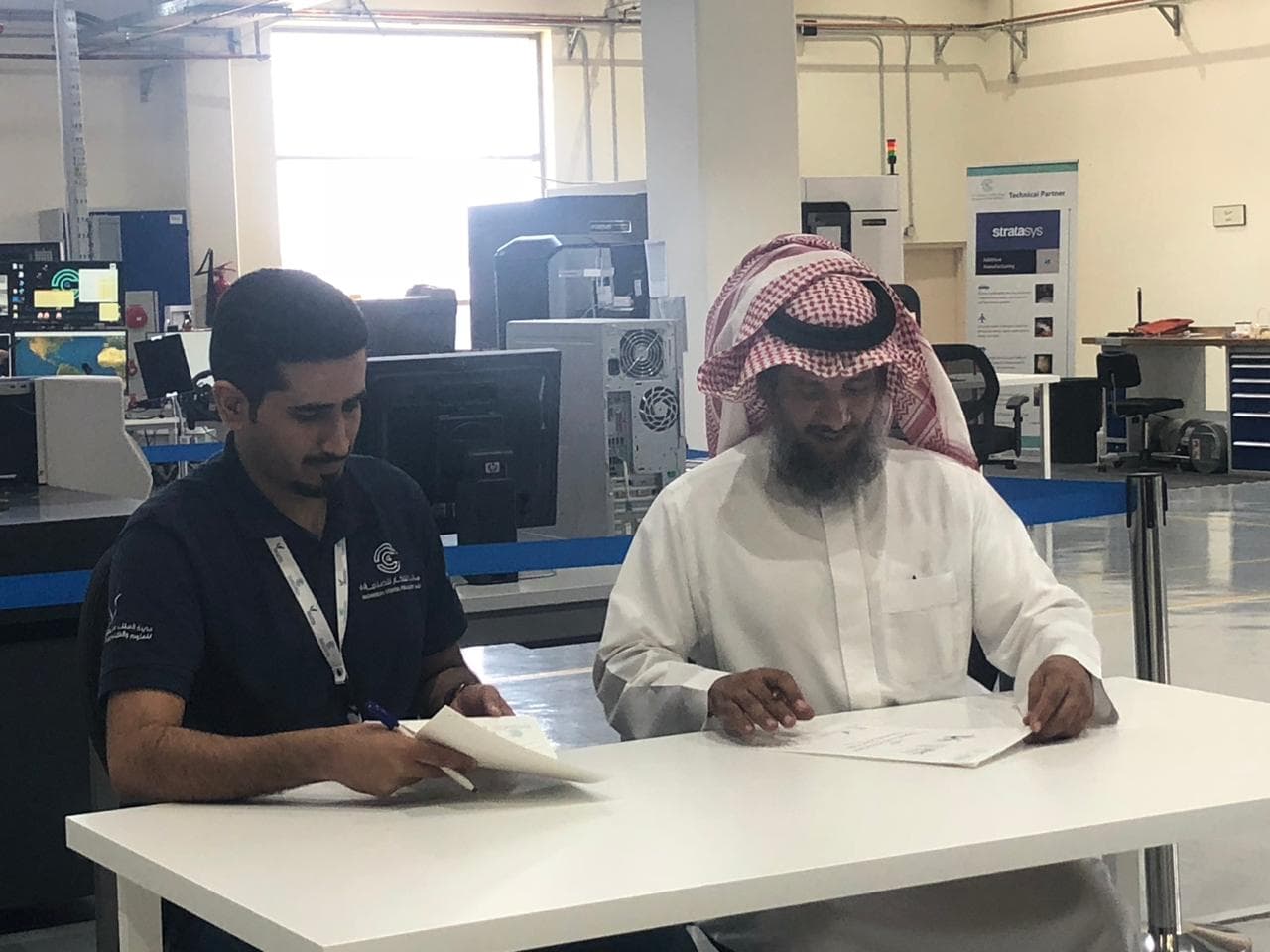 لقطة من داخل القاعة أو الجناح — مدينة الملك عبدالعزيز للعلوم والتقنية، الرياض — 5 أكتوبر 2018 — 1 من 30